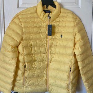 Polo Ralph Lauren Packable Water Repellent Quilted Full Zip Puffer Jacket